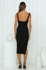 From Zero Midi Dress Black