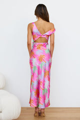 Playing The Field Maxi Dress Pink