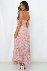 Love My Tequila Sunrises Maxi Dress Blush