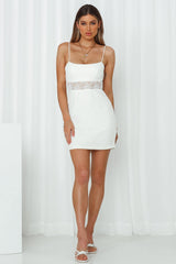 Line Up Dress White