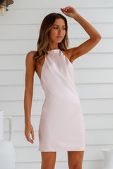 Smokey Waters Dress Pink