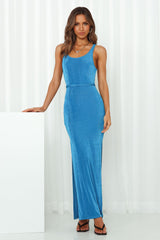 More Than Friends Maxi Dress Blue