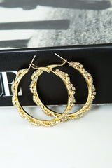 Add Some Pizzazz Hoops Gold