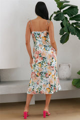 Under The Sun Midi Dress Floral