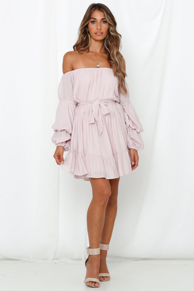 Always The Love Songs Dress Blush