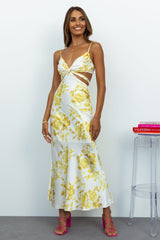 Super Sonic Maxi Dress Yellow