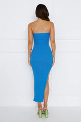 Fabulously You Midi Dress Blue