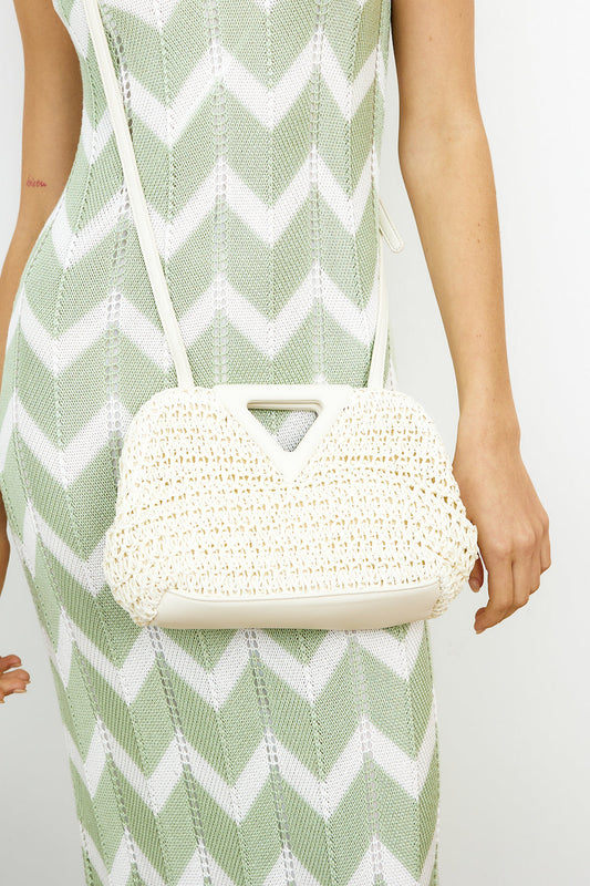 BILLINI Kylee Cross Body Bag Bone Crochet