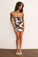 Cubism Dress Black