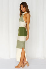 Dishing It Out Dress Olive