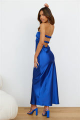 Curious Heart Maxi Dress Royal Blue