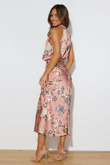 Faking It Maxi Dress PINK MULTI FLORAL