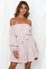 Always The Love Songs Dress Blush