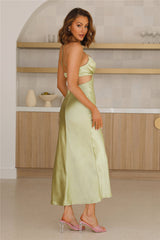 Grandest Entrance Maxi Dress Green