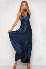 Mind And Memory Maxi Dress Navy