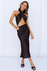 Nobodys Love Maxi Dress Black