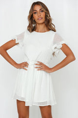 Dolly Days Dress White