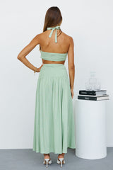 How I Like It Maxi Skirt Sage