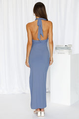 Another Season Maxi Dress Blue