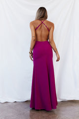 DEAR EMILIA Aquarius Rising Maxi Dress Purple