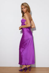 Curious Heart Maxi Dress Purple