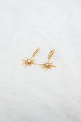 Star Light Earrings Gold