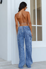 LIONESS Miami Vice Pant Blue