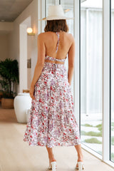 Stay In Maxi Skirt Floral