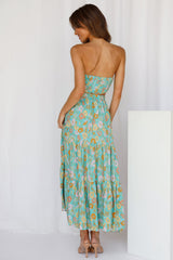 So Particular Maxi Skirt Green