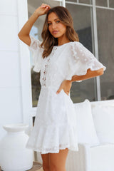 Good Form Dress White