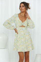 Sweet Perfume Dress Yellow