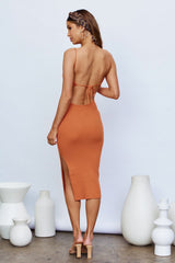 Youngblood Midi Dress Orange