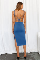 Frose On Repeat Midi Dress Blue