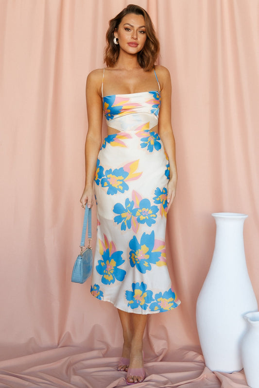 Flower Picking Maxi Dress Floral