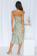 Grazing By Midi Dress Green