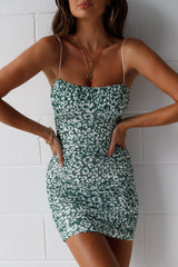 Move And Shake Dress Green