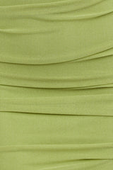 Linked Up Dress Green Shimmer