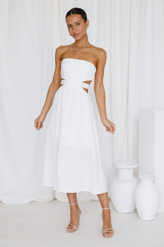 Sublime Lover Maxi Dress White