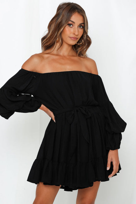 Always The Love Songs Dress Black