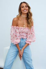 Squeeze Me Crop Top Pink