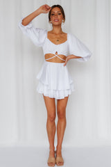 Summer Queen Romper White