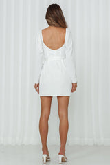 Fast Car Dress White