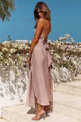 Stop Motion Maxi Dress Mocha