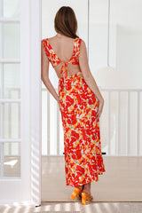 Free Love Maxi Dress Red