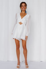 Hi There Romper White