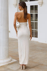 Fiery Soul Maxi Dress Cream