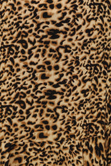 No Quarter Midi Skirt Leopard