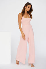 Sweet Home Jumpsuit Blush