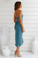 Smooth Sounds Maxi Dress Blue