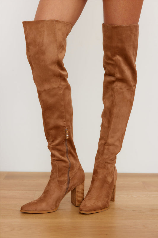 BILLINI Vixen Boots Wood Suede Natural